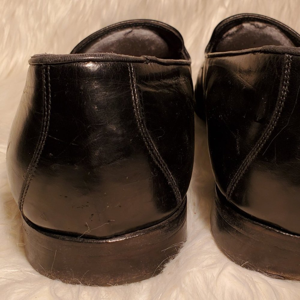 BALLY of Switzerland Black Men 10D Leather Loafers - Picture 4 of 8